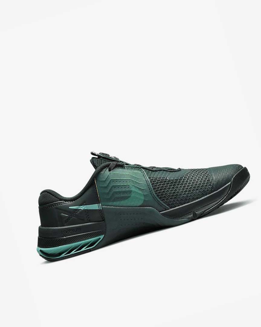 Green / Turquoise / Black / Multicolor Nike Metcon 7 Men's Training Shoes | CA_2301