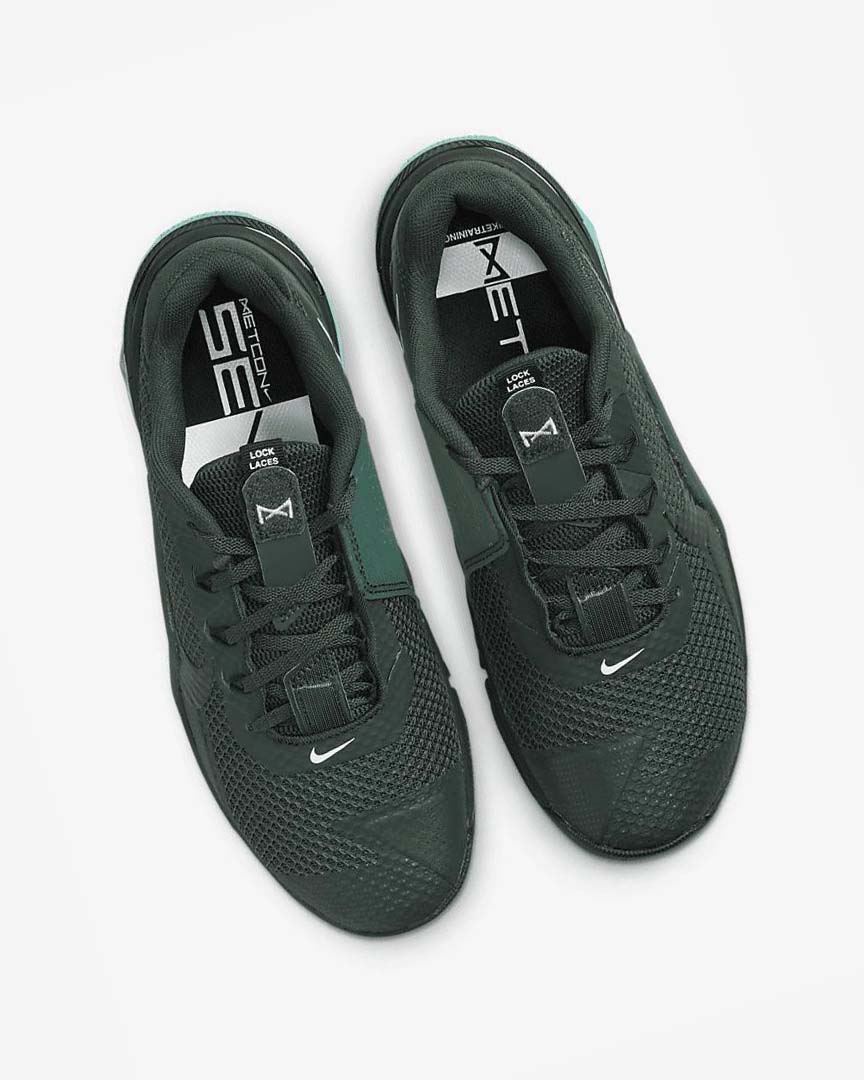 Green / Turquoise / Black / Multicolor Nike Metcon 7 Men's Training Shoes | CA_2301