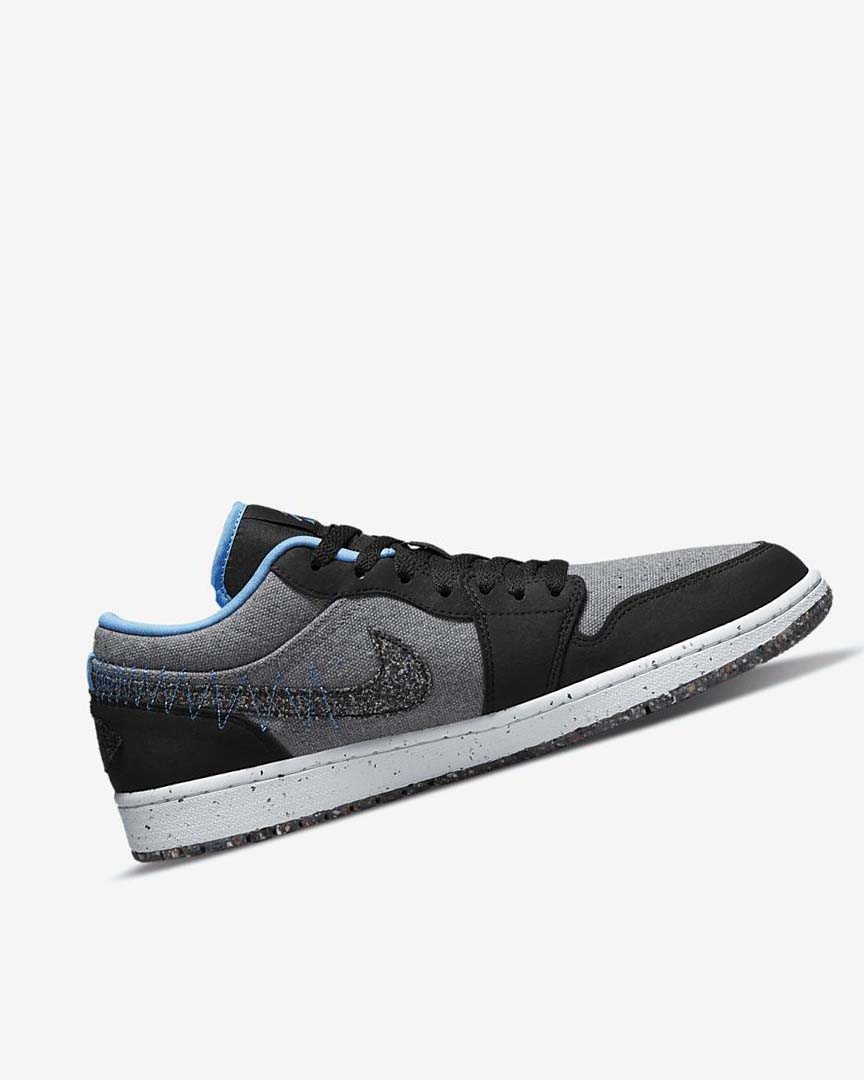 Grey / Black / Blue / Blue Nike Air Jordan 1 Low SE Men's Sneakers | CA_2365