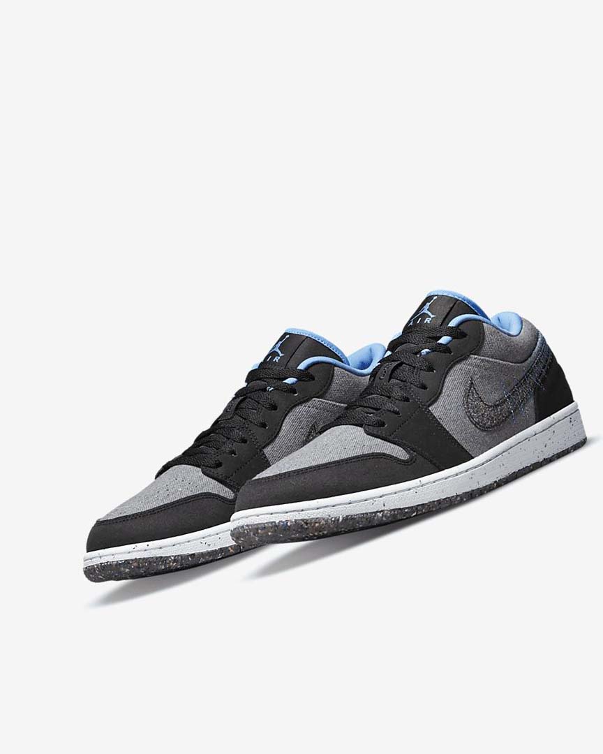 Grey / Black / Blue / Blue Nike Air Jordan 1 Low SE Men's Sneakers | CA_2365