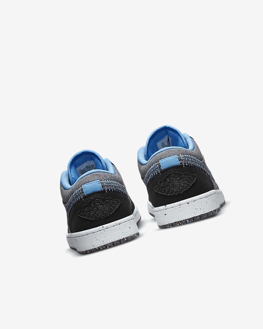 Grey / Black / Blue / Blue Nike Air Jordan 1 Low SE Men's Sneakers | CA_2365