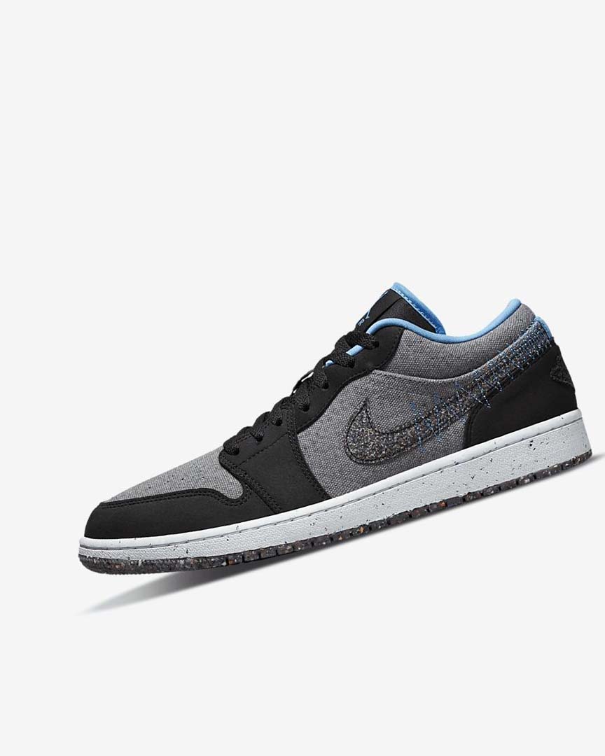 Grey / Black / Blue / Blue Nike Air Jordan 1 Low SE Men\'s Sneakers | CA_2365