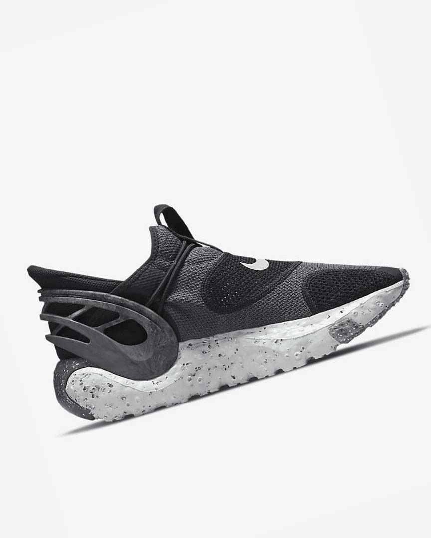 Grey / Black / Grey / Grey Nike Glide FlyEase Men's Casual Shoes | CA_4830