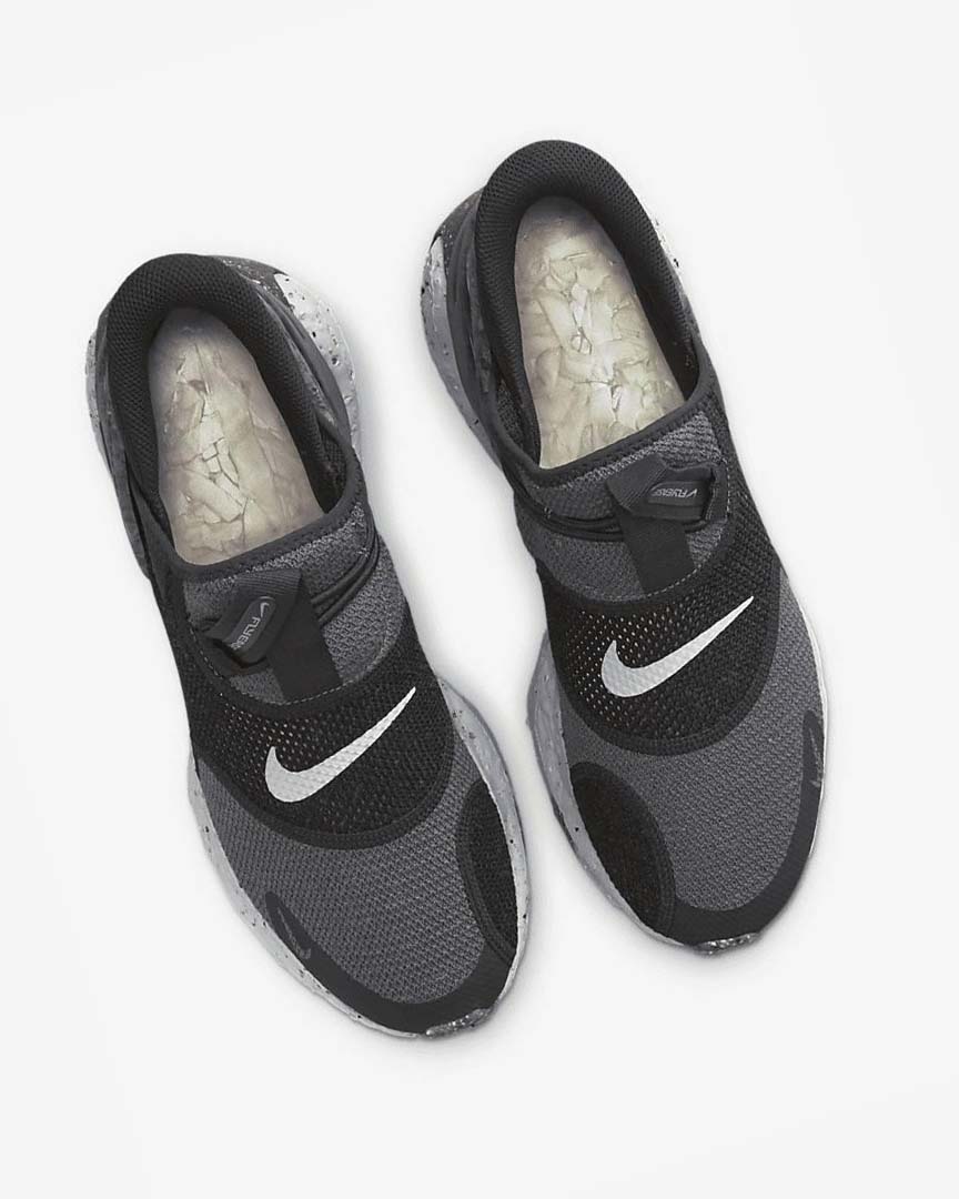 Grey / Black / Grey / Grey Nike Glide FlyEase Men's Casual Shoes | CA_4830
