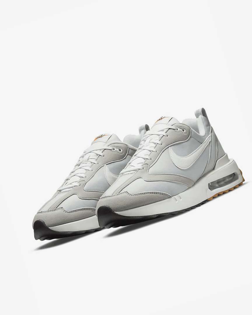 Grey / Black / Light Brown / White Nike Air Max Dawn Men's Sneakers | CA_3244
