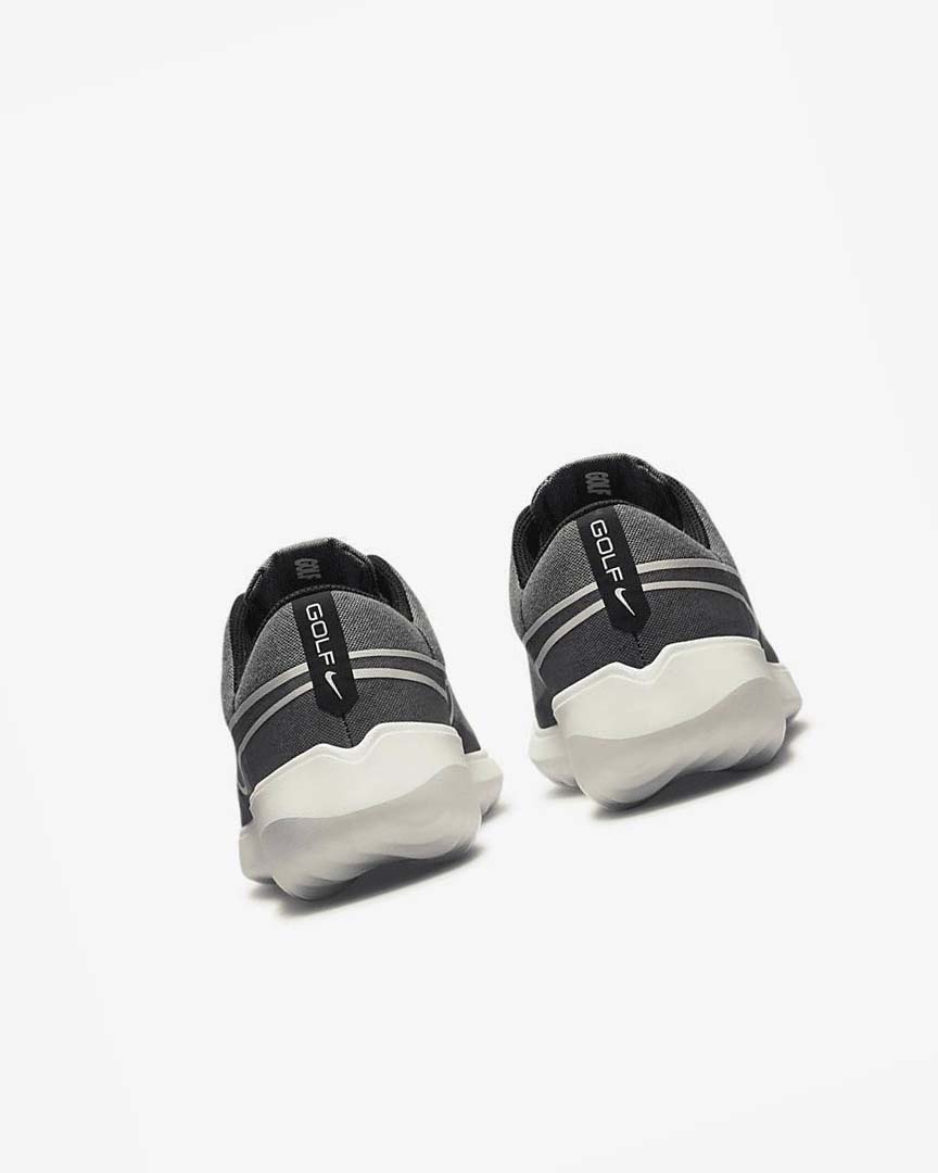 Grey / Black Nike Victory G Lite NN Men's Golf Shoes | CA_4821