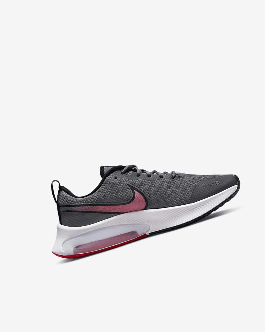 Grey / Black / Red Nike Air Zoom Arcadia Boys' Running Shoes | CA_5229