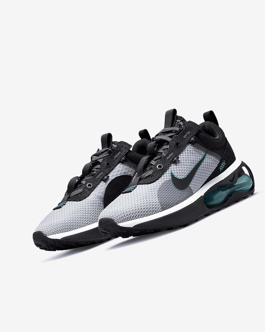 Grey / Black / White Nike Air Max 2021 SE Men's Casual Shoes | CA_4936