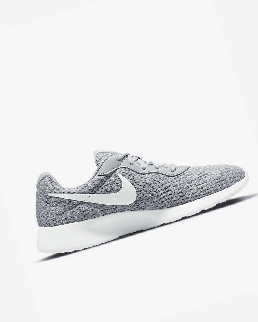 Grey / Black / White Nike Tanjun Men's Sneakers | CA_5015