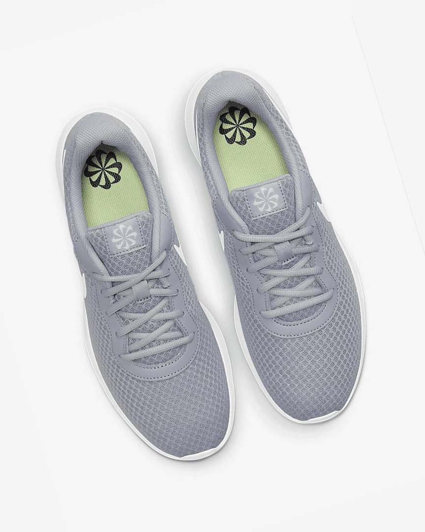 Grey / Black / White Nike Tanjun Men's Sneakers | CA_5015