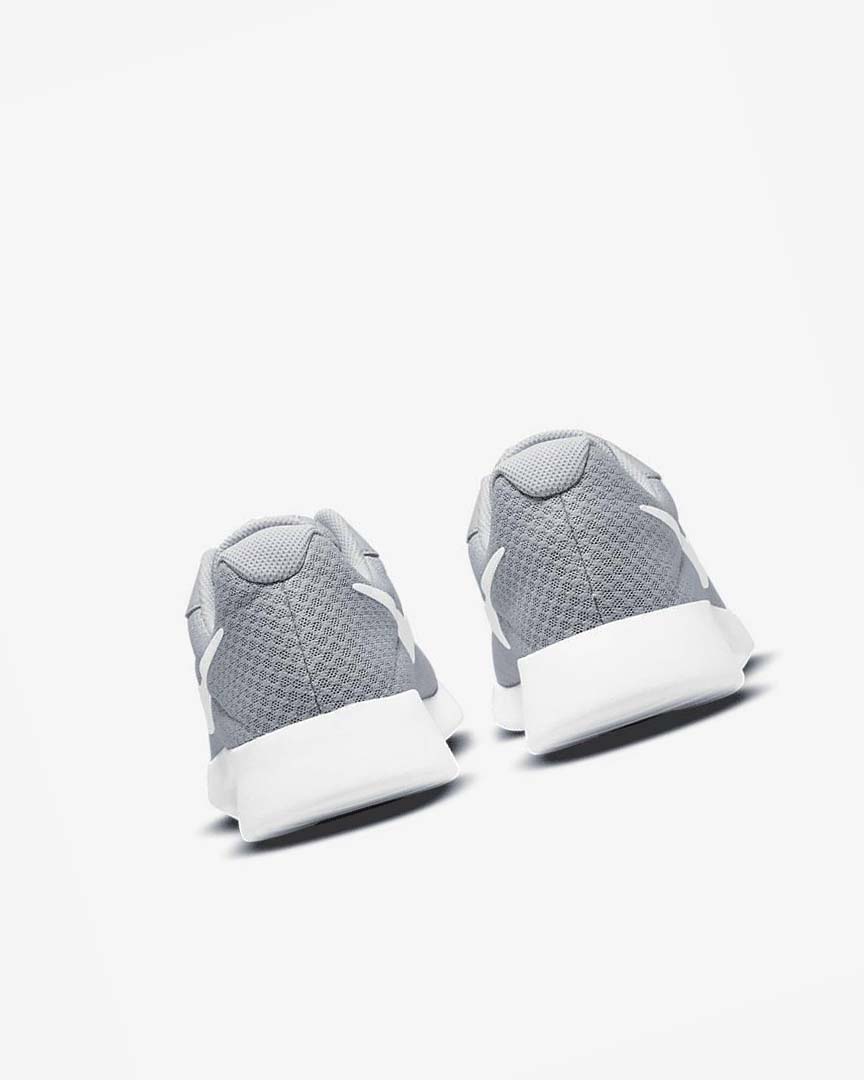 Grey / Black / White Nike Tanjun Men's Sneakers | CA_5015