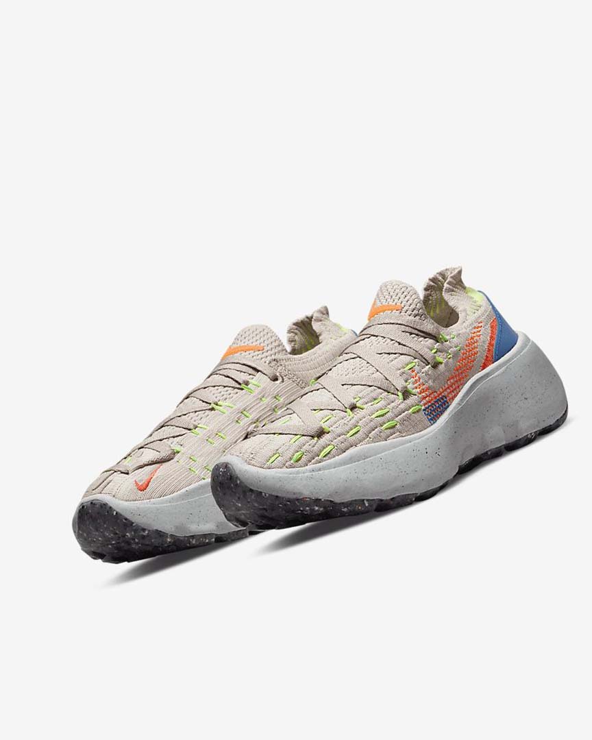 Grey / Blue / Light Red / Orange Nike Space Hippie 04 Women's Sneakers | CA_2439