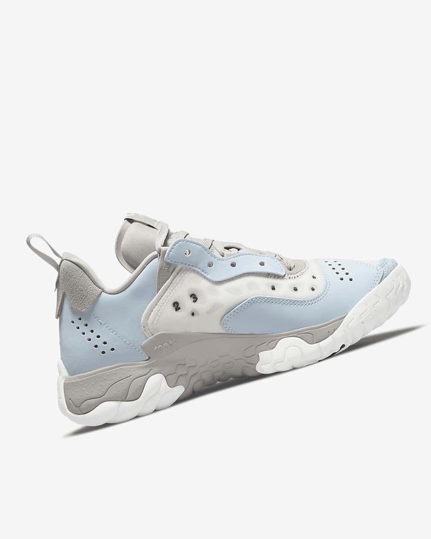 Grey / Blue / White / White Nike Jordan Delta 2 Women's Basketball Shoes | CA_5033