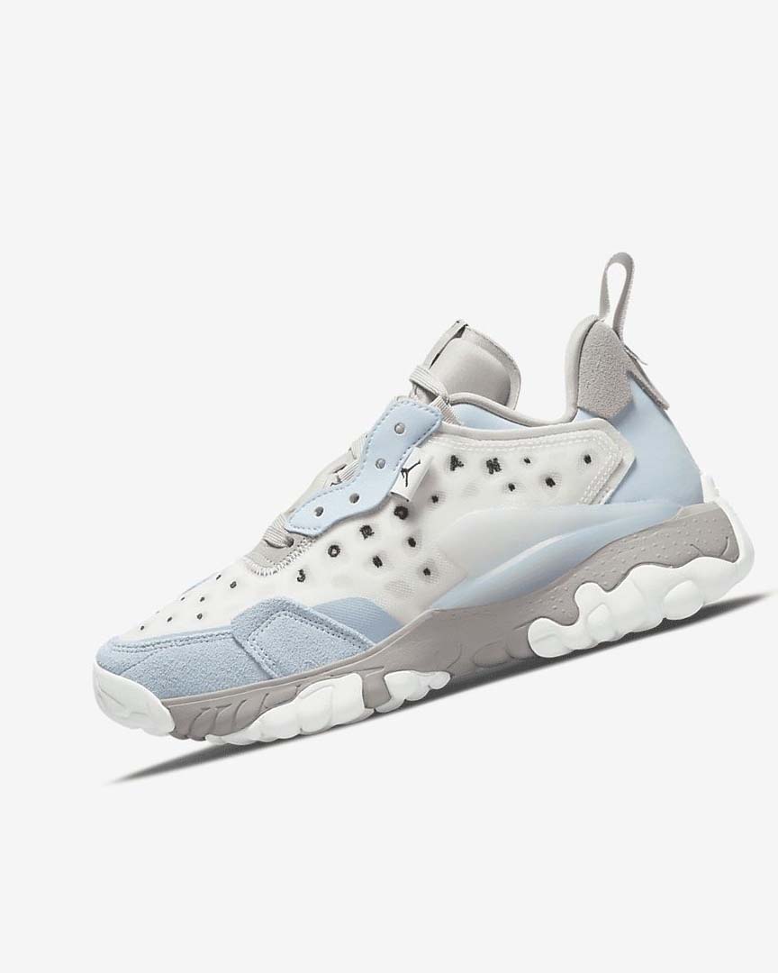 Grey / Blue / White / White Nike Jordan Delta 2 Women\'s Basketball Shoes | CA_5033