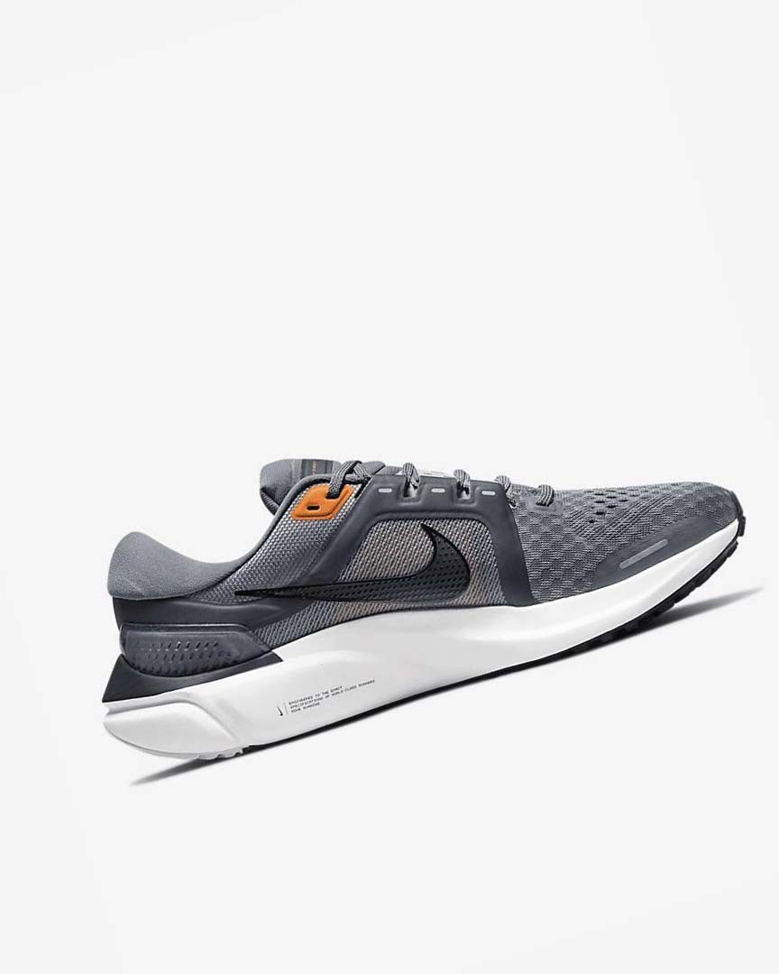 Grey / Dark Grey / Black Nike Air Zoom Vomero 16 Men's Running Shoes | CA_4858
