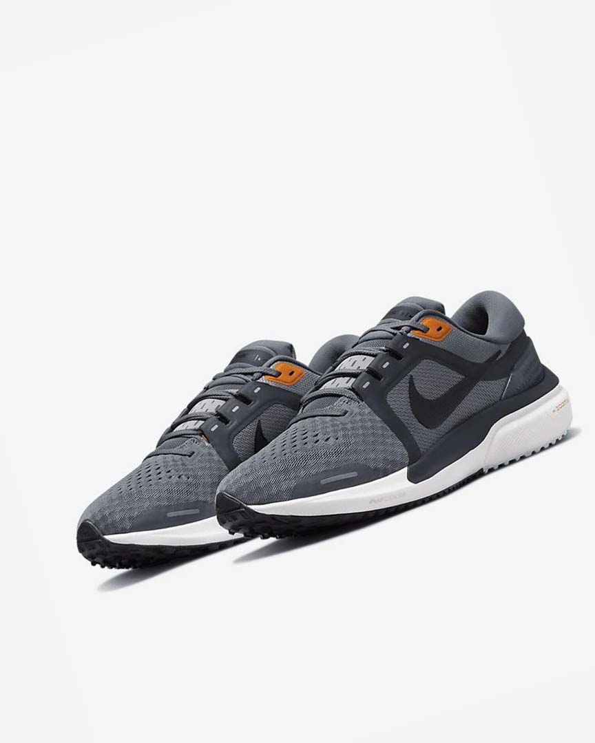 Grey / Dark Grey / Black Nike Air Zoom Vomero 16 Men's Running Shoes | CA_4858