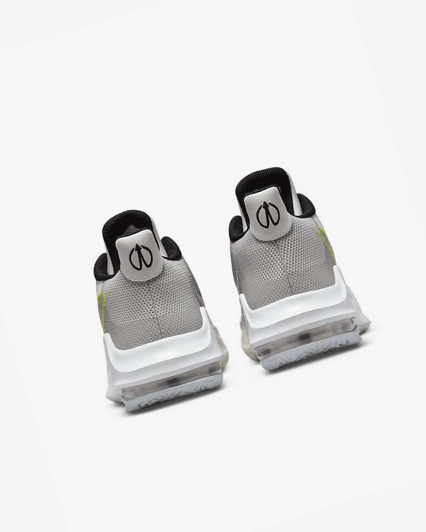Grey / Green Nike Air Max Impact 3 Men's Basketball Shoes | CA_2292