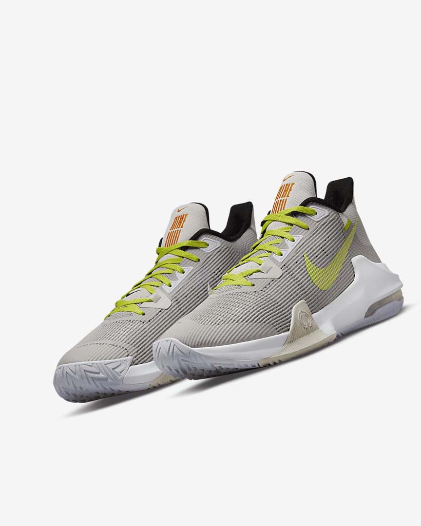 Grey / Green Nike Air Max Impact 3 Women's Basketball Shoes | CA_2659