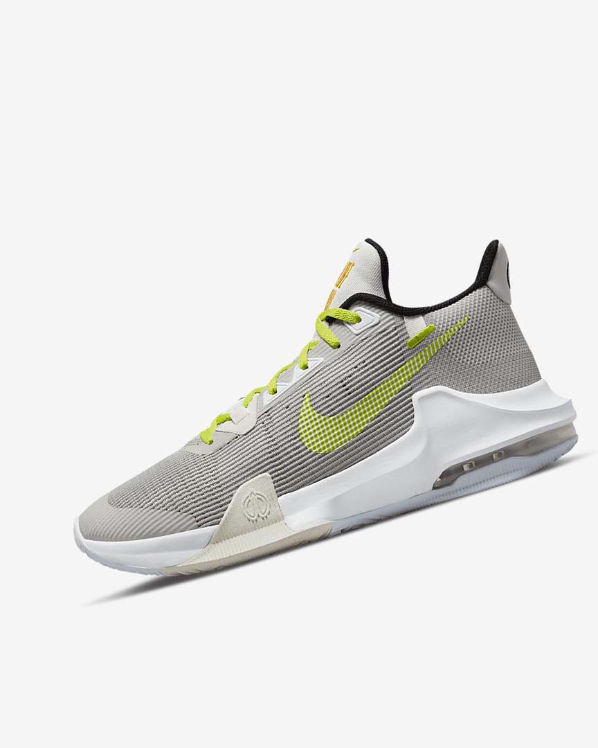 Grey / Green Nike Air Max Impact 3 Women\'s Basketball Shoes | CA_2659