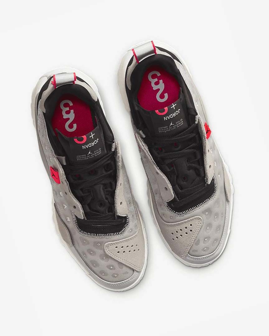 Grey / Grey / Black Nike Jordan Delta 2 Men's Basketball Shoes | CA_5412