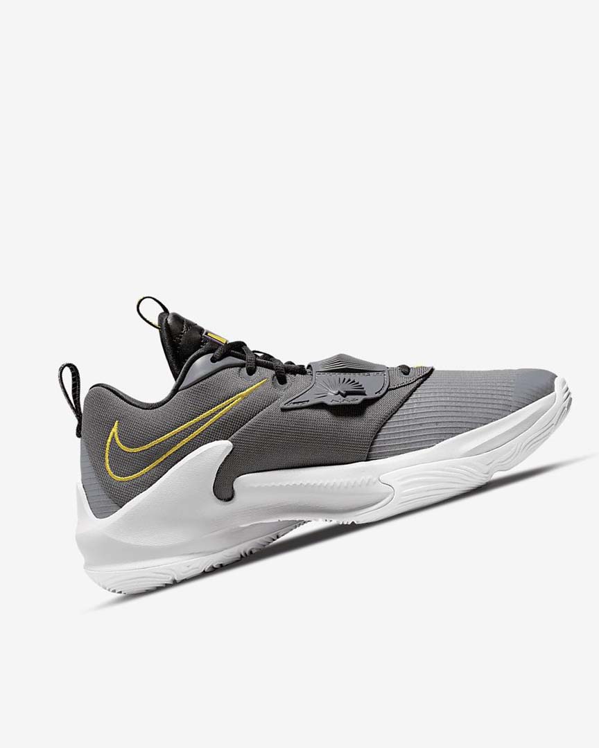 Grey / Grey / Black Nike Zoom Freak 3 Women's Basketball Shoes | CA_3184