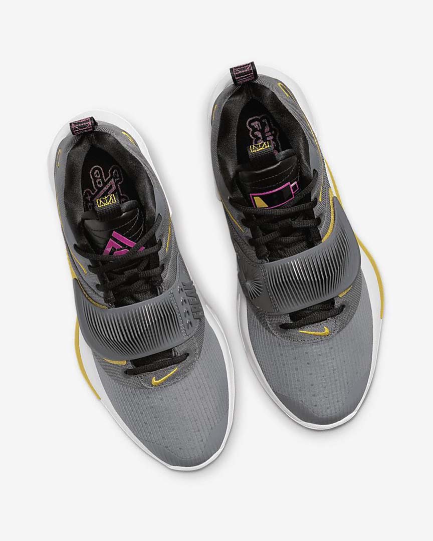 Grey / Grey / Black Nike Zoom Freak 3 Women's Basketball Shoes | CA_3184