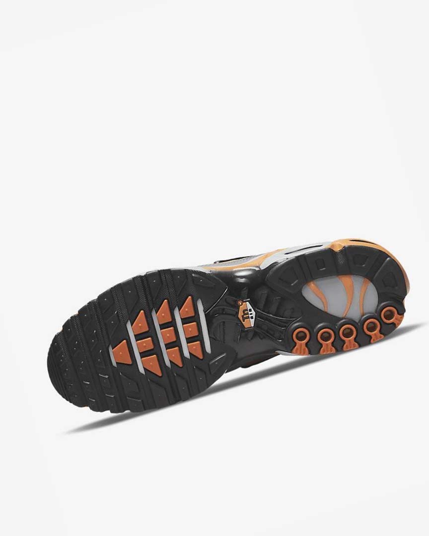 Grey / Grey / Deep Yellow / Black Nike Air Max Plus Men's Sneakers | CA_2902