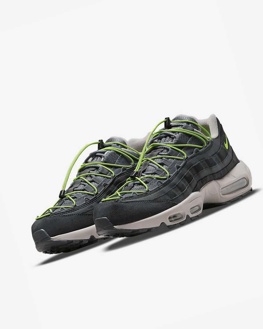 Grey / Grey Nike Air Max 95 Men's Casual Shoes | CA_4663