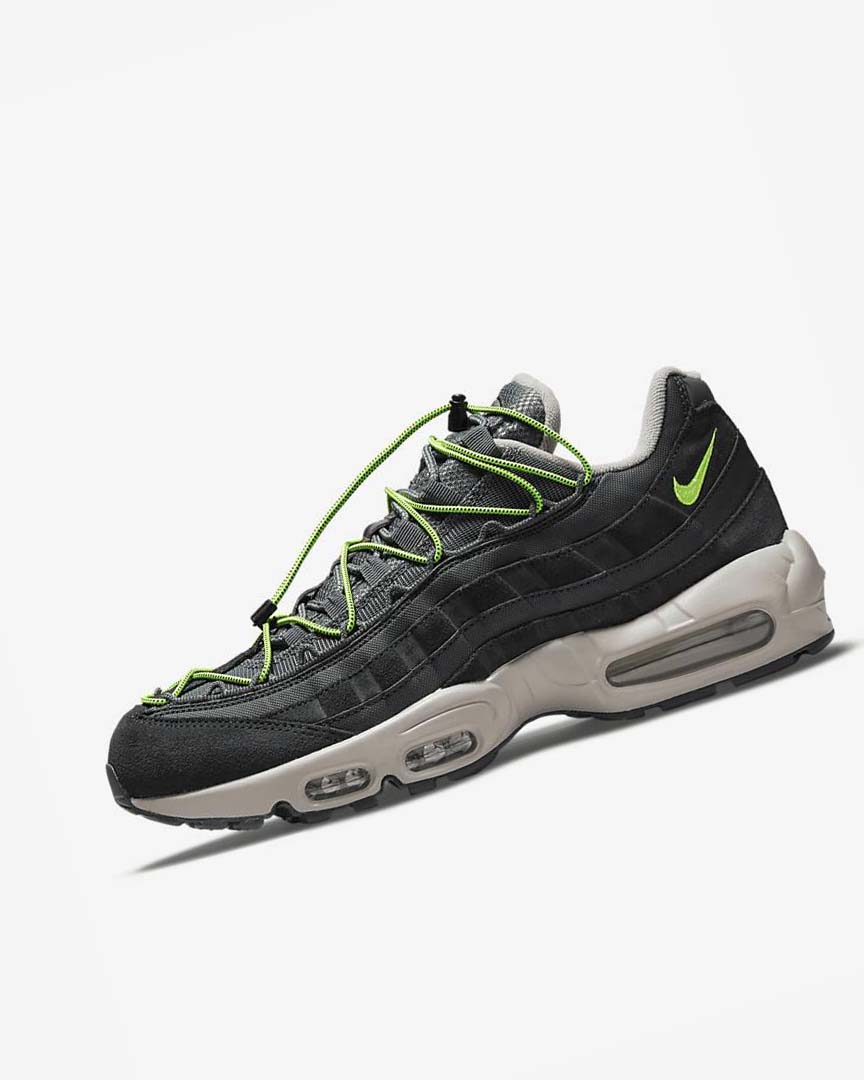 Grey / Grey Nike Air Max 95 Men\'s Casual Shoes | CA_4663