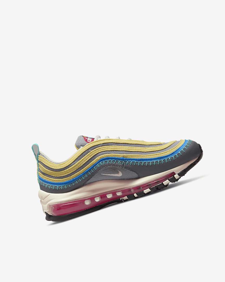 Grey / Grey Nike Air Max 97 SE Boys' Casual Shoes | CA_4834