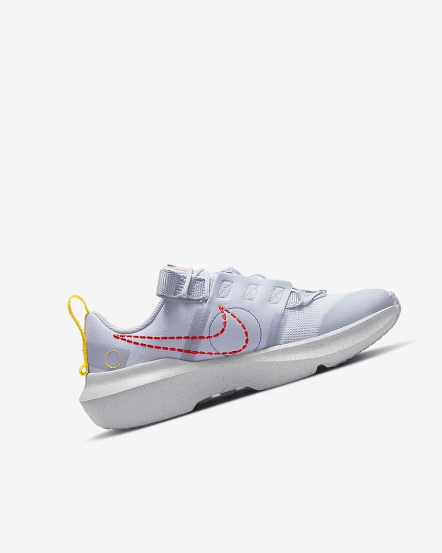Grey / Grey / Orange / Royal Nike Crater Impact Girls' Sneakers | CA_4674