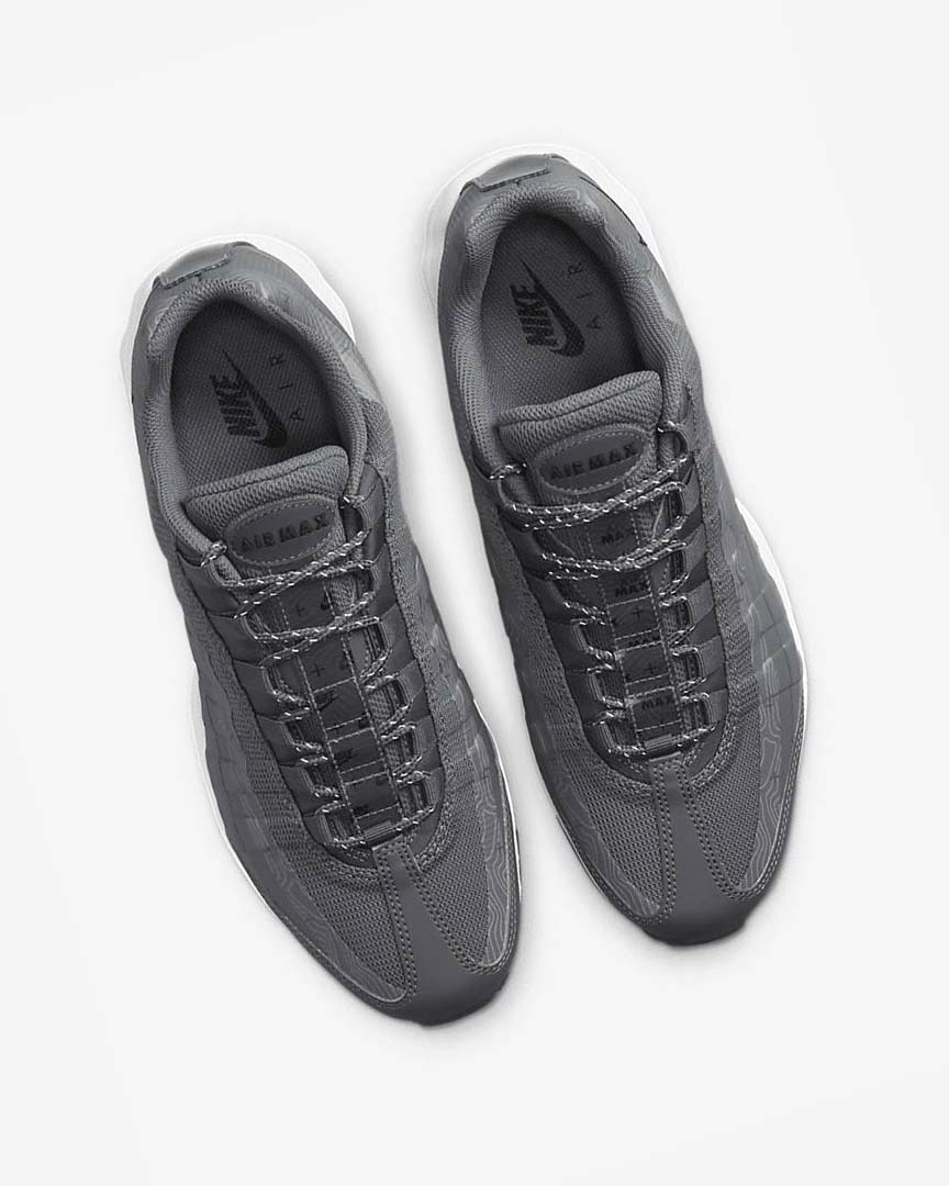 Grey / Grey / White / Black Nike Air Max 95 UL Men's Casual Shoes | CA_4567