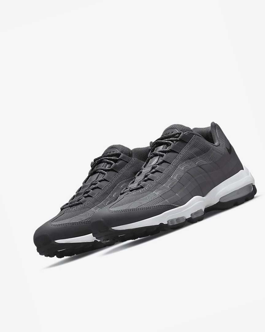 Grey / Grey / White / Black Nike Air Max 95 UL Men's Casual Shoes | CA_4567