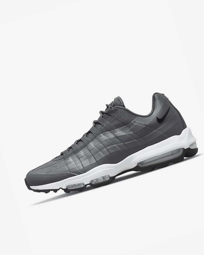 Grey / Grey / White / Black Nike Air Max 95 UL Men\'s Casual Shoes | CA_4567