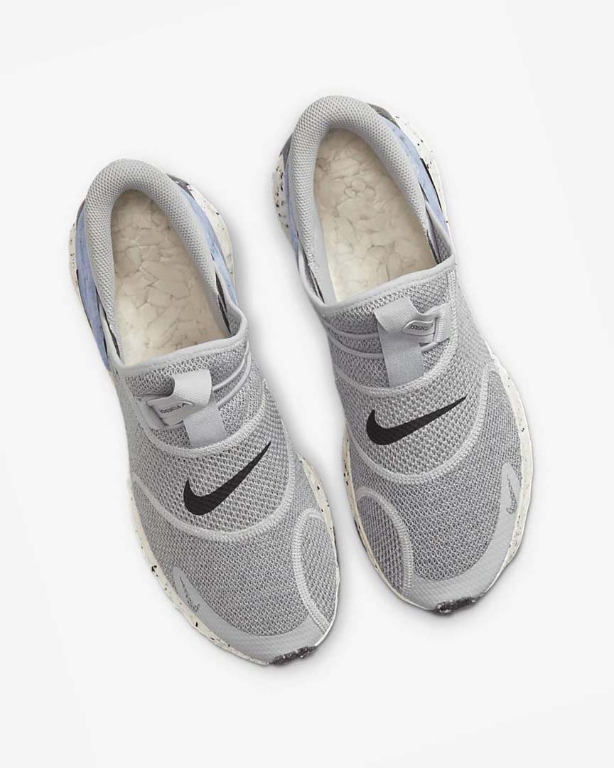 Grey / Grey / White / Black Nike Glide FlyEase Men's Casual Shoes | CA_2459