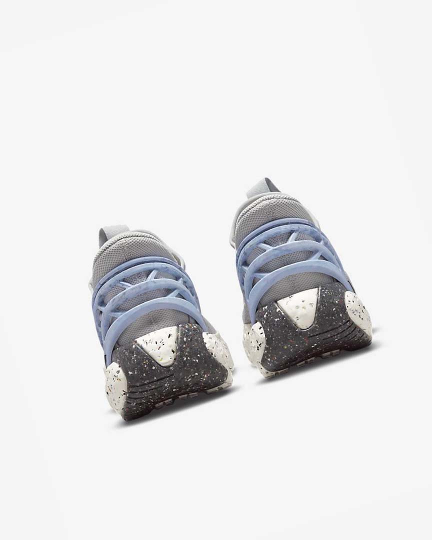 Grey / Grey / White / Black Nike Glide FlyEase Men's Casual Shoes | CA_2459