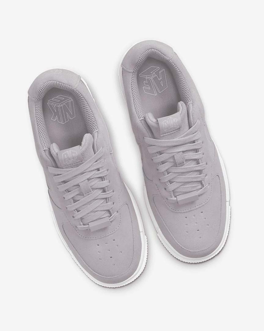 Grey / Grey / White / Grey Nike Air Force 1 Pixel Women's Sneakers | CA_5578