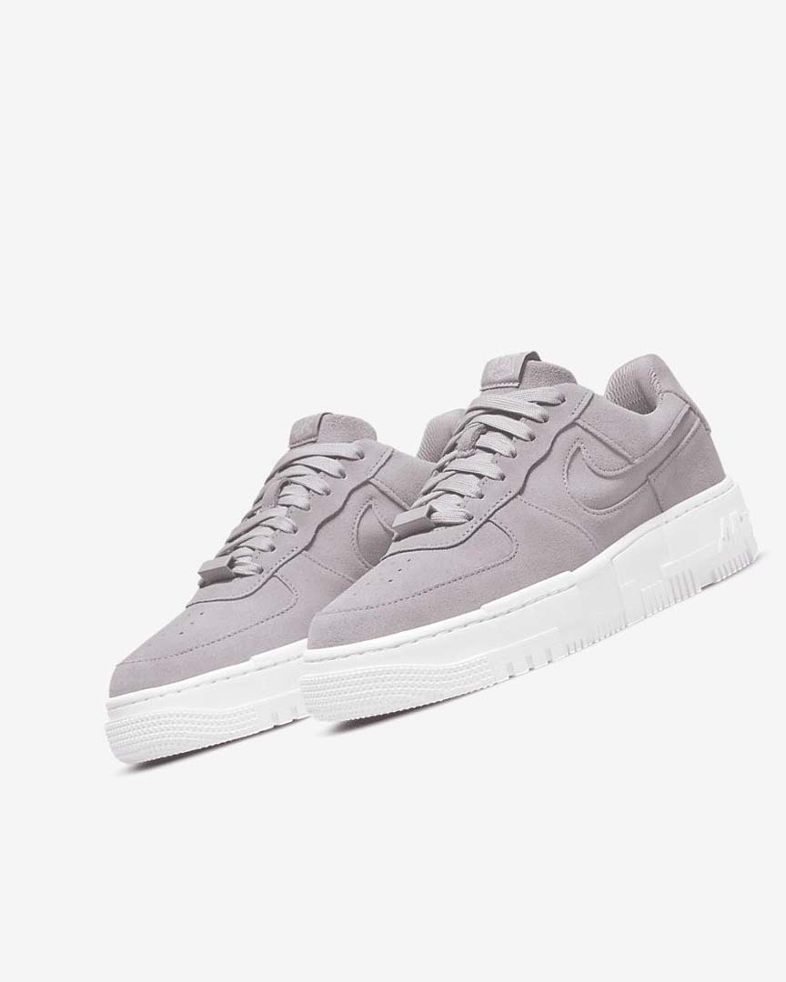 Grey / Grey / White / Grey Nike Air Force 1 Pixel Women's Sneakers | CA_5578
