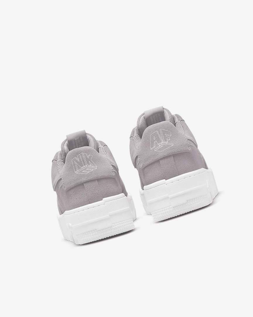 Grey / Grey / White / Grey Nike Air Force 1 Pixel Women's Sneakers | CA_5578