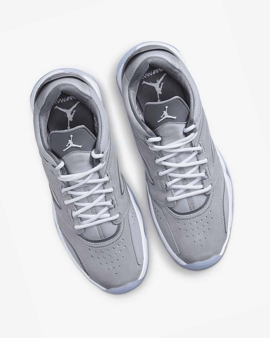 Grey / Grey / White Nike Jordan Point Lane Men's Basketball Shoes | CA_4685