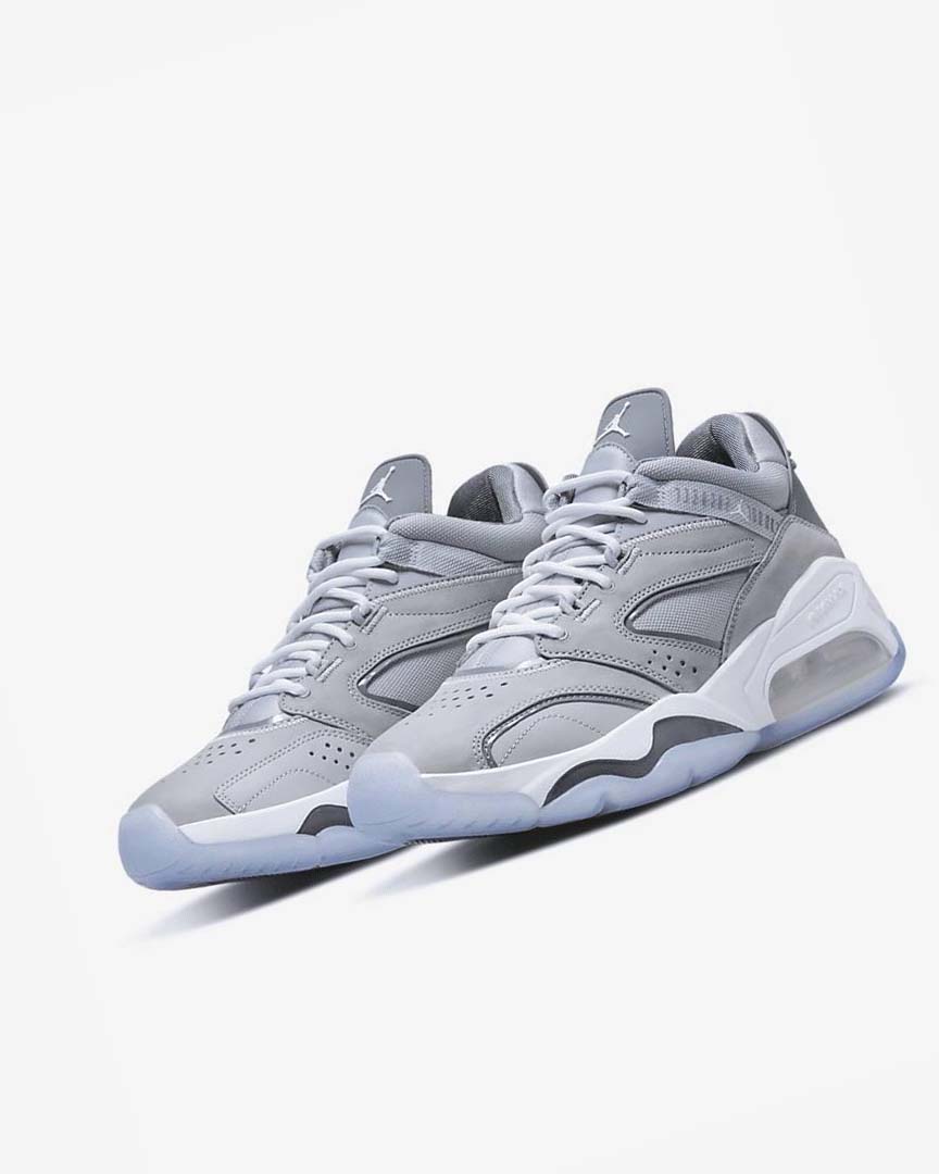 Grey / Grey / White Nike Jordan Point Lane Men's Basketball Shoes | CA_4685