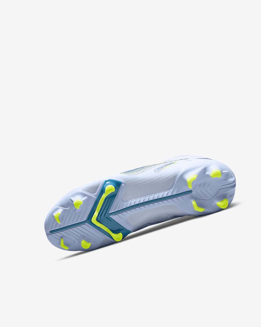 Grey / Light Blue / Blue / Blue Nike Jr. Mercurial Superfly 8 Academy MG Girls' Soccer Cleats | CA_5094