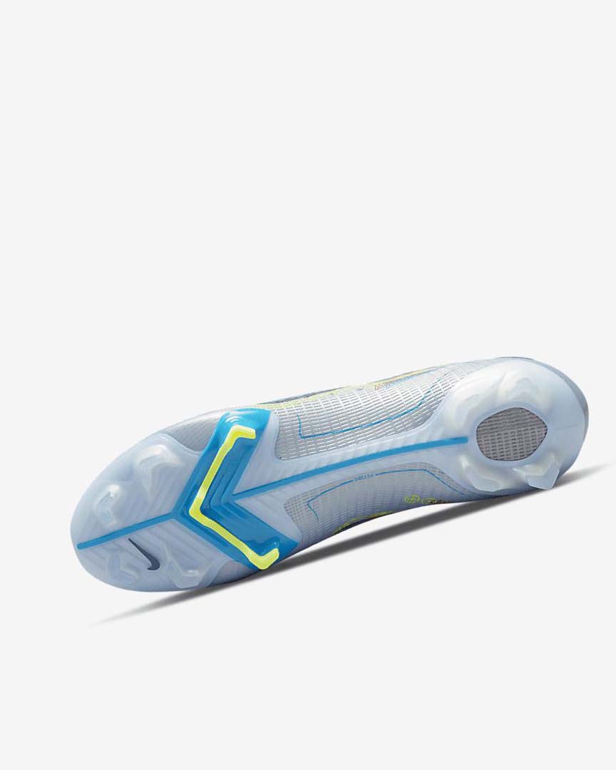 Grey / Light Blue / Blue / Blue Nike Mercurial Vapor 14 Elite FG Women's Soccer Cleats | CA_2414
