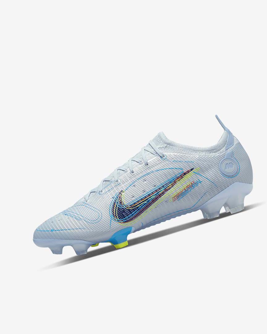 Grey / Light Blue / Blue / Blue Nike Mercurial Vapor 14 Elite FG Women\'s Soccer Cleats | CA_2414
