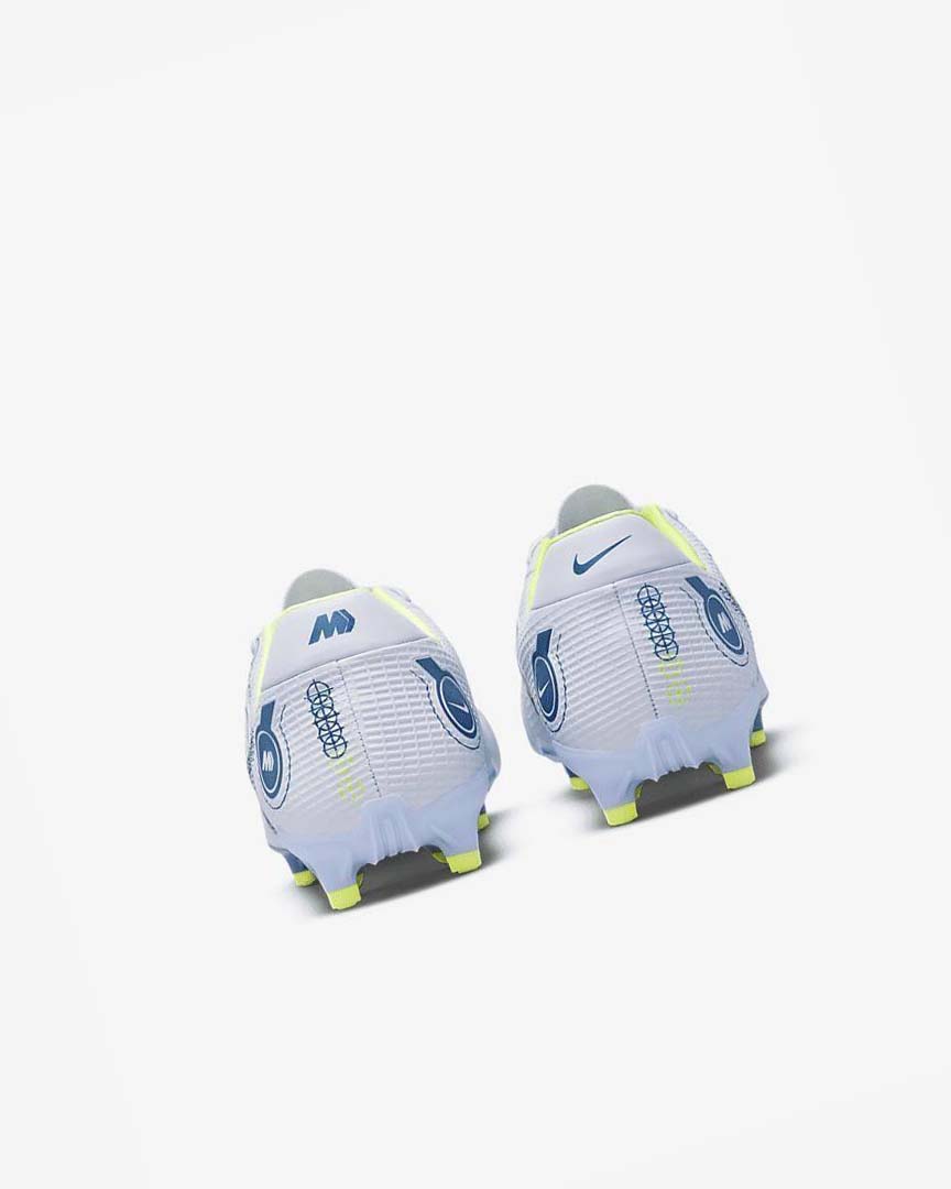 Grey / Light Blue / Blue / Blue Nike Mercurial Vapor 14 Academy MG Men's Soccer Cleats | CA_2804