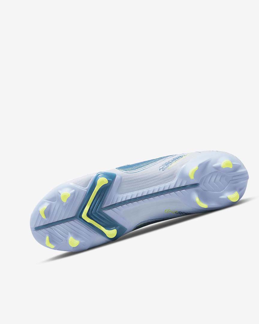 Grey / Light Blue / Blue / Blue Nike Mercurial Vapor 14 Academy MG Women's Soccer Cleats | CA_4828