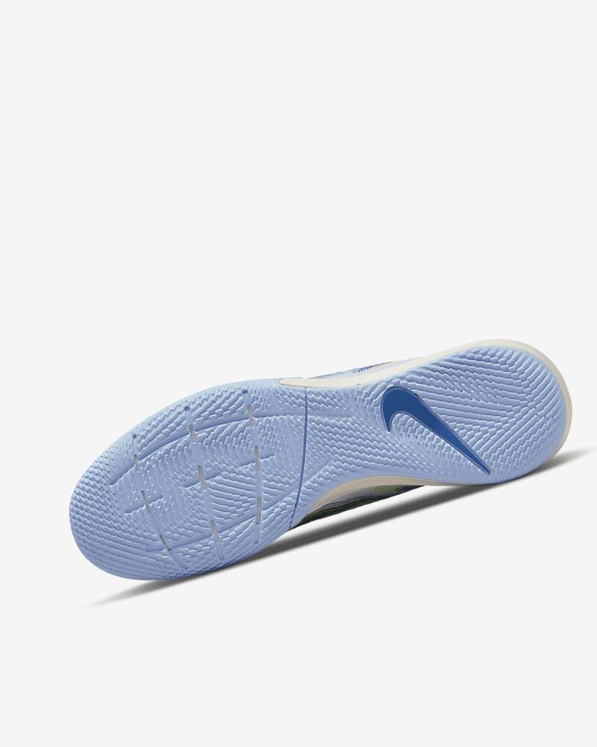 Grey / Light Blue / Blue / Blue Nike Mercurial Vapor 14 Academy IC Women's Soccer Shoes | CA_5176