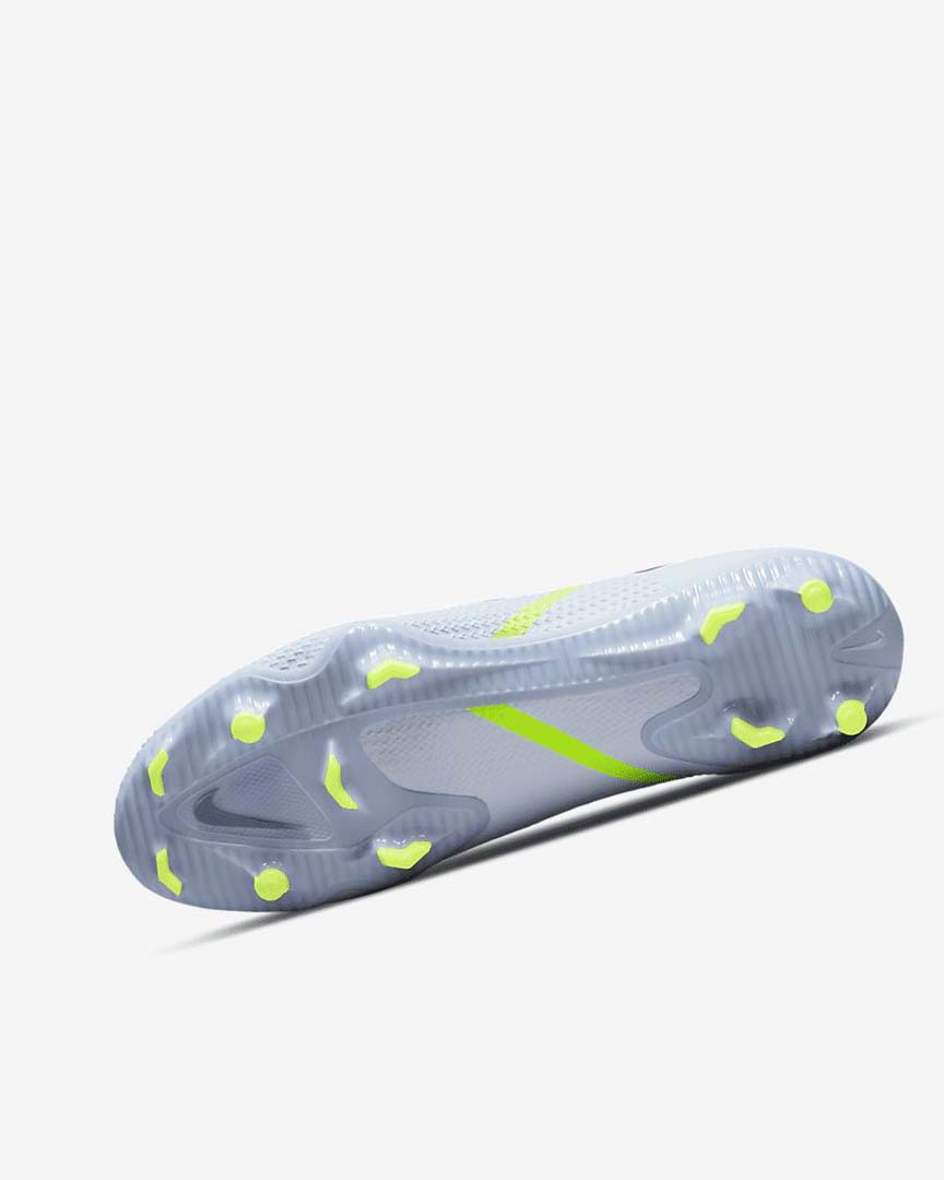 Grey / Light Blue / Blue Nike Phantom GT2 Pro FG Women's Soccer Cleats | CA_1210