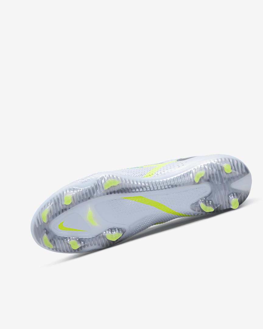 Grey / Light Blue / Blue Nike Phantom GT2 Elite FG Women's Soccer Cleats | CA_5062
