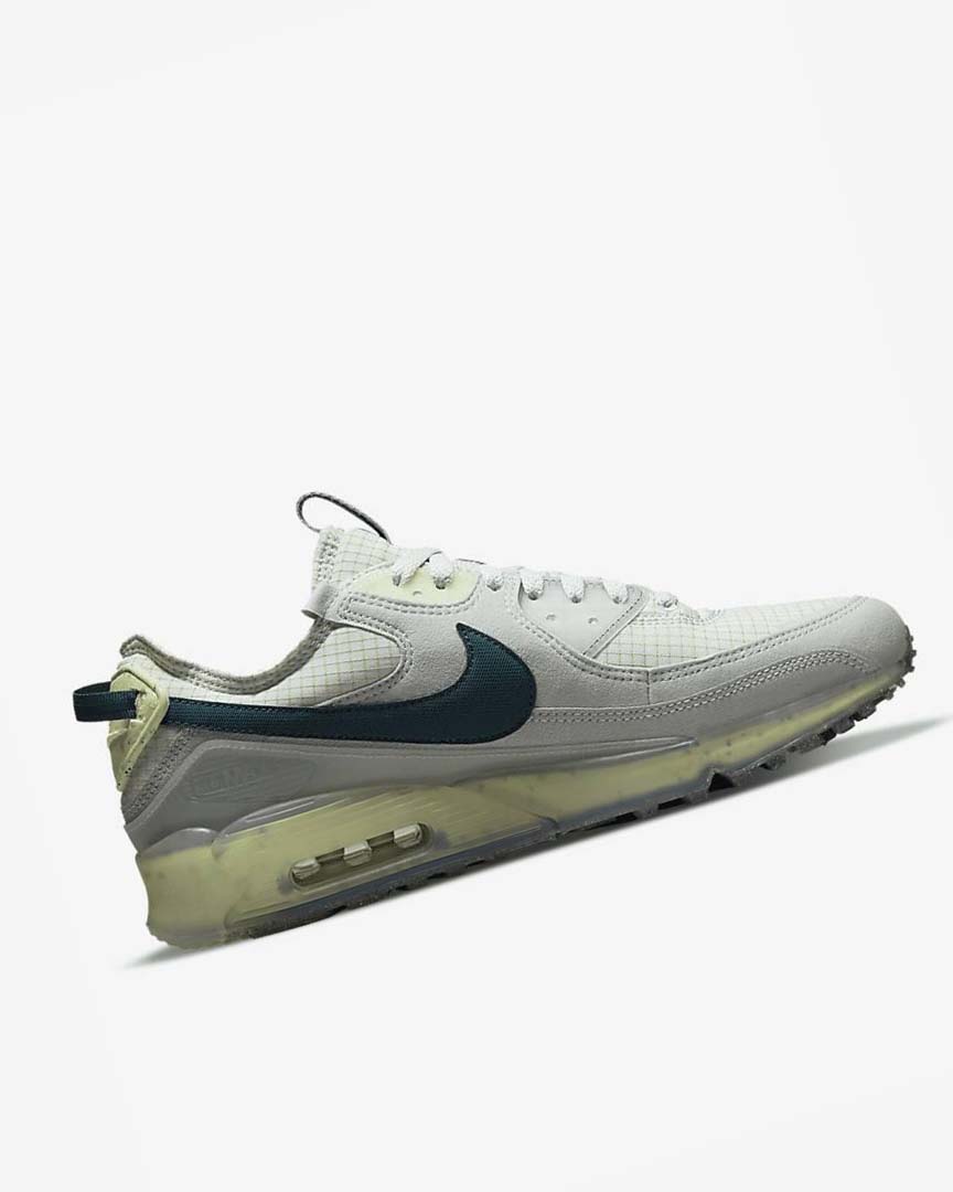 Grey / Light Green / Dark Turquoise Green Nike Air Max Terrascape 90 Men's Sneakers | CA_5572